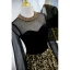 Charming Black Gold Beading Rhinestone Sequins Evening Dresses 2021 A-Line / Princess Scoop Neck Long Sleeve Floor-Length / Long Formal Dresses
