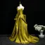 Fashion Clover Green Evening Dresses 2025 A-Line / Princess Strapless Sleeveless Backless Sweep Train Evening Party Formal Dresses