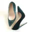 Schöne Dunkelgrün Freizeit Damenschuhe 2020 Wildleder 12 cm Stilettos Spitzschuh Pumps