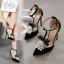 Mode Schwarz Abend Damenschuhe 2020 Perle Schleife 12 cm Stilettos Spitzschuh Hochhackige