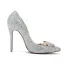 Charming Multi-Colors Crystal Wedding Shoes 2020 Leather Rhinestone 11 cm Stiletto Heels Pointed Toe Wedding Pumps