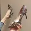 Traditional Fancy Red Evening Party Pumps 2020 Rivet Rhinestone 9 cm Stiletto Heels Pointed Toe Pumps