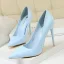 Schlicht Rosa Strassenmode Pumps 2020 10 cm Stilettos Spitzschuh Pumps