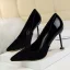 Affordable Burgundy Casual Pumps 2020 Suede 9 cm Stiletto Heels Pointed Toe Pumps