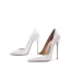 Fine Elfenben Kontor OL Pumps 2020 10 cm Stiletthæler Spisse Pumps