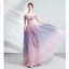 Charmant Rougissant Rose Glitter Robe De Soirée 2020 Princesse De l'épaule Perlage Cristal Paillettes En Dentelle Fleur Sans Manches Dos Nu Longue Robe De Ceremonie