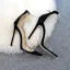 Sexy Beige Club de carnaval Sandales Femme 2020 Bride Cheville 11 cm Talons Aiguilles Peep Toes / Bout Ouvert Sandales