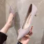 Schöne Grau Freizeit Büro Pumps 2020 Glanz Pailletten 5 cm Stilettos Spitzschuh Pumps