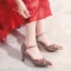 Schick Chinesischer Stil Rot Brautschuhe 2020 Knöchelriemen Perle Strass 8 cm Stilettos Spitzschuh Hochzeit Hochhackige