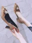 Chic / Beautiful Black Street Wear Pumps 2020 Pearl Rhinestone 8 cm Stiletto Heels Pointed Toe Pumps