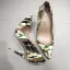 Unieke Multi-Kleuren camouflage Straatkleding Pumps 2020 Lakleer 12 cm Naaldhakken / Stiletto Spitse Neus Pumps