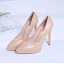 Schlicht Schwarz Strassenmode Pumps 2020 12 cm Stilettos Spitzschuh Pumps