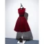 Classy Burgundy Suede Homecoming Graduation Dresses 2020 A-Line / Princess High Neck Sleeveless Knee-Length Formal Dresses