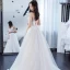 Elegant Multi-Colors Evening Dresses  2018 A-Line / Princess Appliques Spaghetti Straps Backless Sleeveless Court Train Formal Dresses