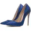 Mode Fuchsia Fest Pumps 2020 12 cm Stilettklackar Spetsiga Pumps