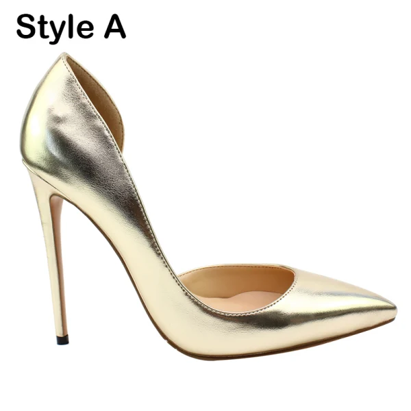 Enkel Kongeblå Gateklær Pumps 2020 12 cm Stiletthæler Spisse Pumps