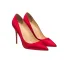 Enkla Gul Casual Pumps 2020 10 cm Stilettklackar Spetsiga Pumps