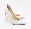 Schöne Schwarz Abend Schlangenhautmuster Pumps 2020 12 cm Stilettos Spitzschuh Pumps