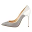 Fashion Two Tone Black Evening Party Pumps 2020 Sequins 10 cm Stiletto Heels Pointed Toe Pumps