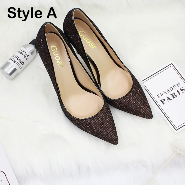 Glitzernden Burgunderrot Glanz Pailletten Abend Pumps 2020 12 cm Stilettos Spitzschuh Pumps