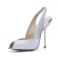 Uroczy Złote Cekiny Slingback Sandały Damskie 2020 11 cm Szpilki Peep Toe Sandały