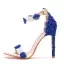 Chic / Beautiful Two Tone Outdoor / Garden Womens Sandals 2020 Pearl Lace Flower 11 cm Stiletto Heels Open / Peep Toe Sandals