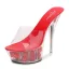 Transparent Blanche Club de carnaval Cristal Sandales Femme 2020 14 cm Talons Aiguilles Peep Toes / Bout Ouvert Sandales