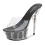 Transparent White Rave Club Womens Sandals 2020 14 cm Stiletto Heels Open / Peep Toe Sandals