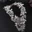 Snygga / Fina Silver Rhinestone Legering Tiara Brud Huvudbonad 2022 Bröllop Tillbehör