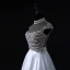 Luxury / Gorgeous Pearl Prom Dresses 2017 High Neck Beading Crystal Backless White Satin Formal Dresses