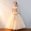 Chic / Beautiful Lilac Beading Sequins Birthday Flower Girl Dresses 2022 A-Line / Princess Scoop Neck 1/2 Sleeves Backless Floor-Length / Long Flower Girl Dresses