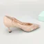 Charmant Beige Datierung Durchbohrt Pumps 2020 Leder Strass 6 cm Stilettos Spitzschuh Pumps