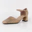 Chic / Beautiful Black Street Wear Womens Sandals 2020 Leather Rhinestone Ankle Strap 8 cm Thick Heels Square Toe Sandals