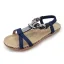 Bohême Romain Beige Plage Pantoufle & Tongs 2020 Faux Diamant Peep Toes / Bout Ouvert Plate Chaussures Femmes
