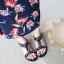 Bohemia Beige Summer Beach Rhinestone Slipper & Flip flops 2020 Open / Peep Toe Flat Womens Shoes