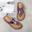 Moda Lato Czarne Zużycie ulicy Pantofle & Klapki 2020 Perła Rhinestone Płaskie Peep Toe Buty Damskie