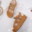 Bohemia Multi-Colors Street Wear Summer Womens Sandals 2020 5 cm Platform Open / Peep Toe Sandals