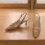Chic / Belle Noire Slingbacks Vêtement de rue Cuir Sandales Femme 2020 5 cm Talons Aiguilles À Bout Pointu Sandales