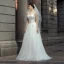 Chic / Belle Ivoire Robe De Mariée 2018 Princesse Appliques Encolure Dégagée Dos Nu Manches Longues Longue Mariage