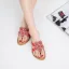 Chic / Beautiful Summer Black Casual Flat Womens Sandals 2020 Pearl Rhinestone Open / Peep Toe Sandals