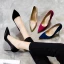 Snygga / Fina Burgundy Kontors OL Pumps 2020 10 cm Stilettklackar Spetsiga Pumps