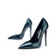 Fashion Dark Green Office OL Pumps 2020 Patent Leather 12 cm Stiletto Heels Pointed Toe Pumps