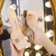 Sexy Transparent Blushing Pink Street Wear Womens Sandals 2020 Rhinestone 8 cm Stiletto Heels Open / Peep Toe Sandals