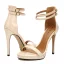 Chic / Beautiful Black Street Wear Womens Sandals 2020 Ankle Strap 11 cm Stiletto Heels Open / Peep Toe Sandals