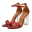 Schlicht Schwarz Strassenmode Sandalen Damen 2020 Knöchelriemen 10 cm Thick Heels Peeptoes Sandaletten