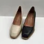 Simple Noire Bureau OL Escarpins 2020 Cuir 6 cm Talons Épais Pied Carré Escarpins