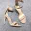 Modest / Simple Street Wear Suede Black Womens Sandals 2020 Ankle Strap 10 cm Stiletto Heels Open / Peep Toe Sandals