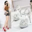 Chic / Belle Noire Club de carnaval Sandales Femme 2020 Bride Cheville 13 cm Talons Aiguilles Peep Toes / Bout Ouvert À Bout Pointu Sandales