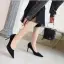 Simple Noire Bureau OL Daim À Bout Pointu Escarpins 2020 8 cm Talons Aiguilles Escarpins