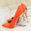 Snygga / Fina Burgundy Kontors OL Satin Pumps 2020 10 cm Stilettklackar Spetsiga Pumps